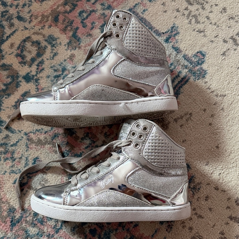 Pastry Silver Kids Sneakers